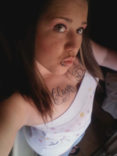 antiduckface: does that tattoo say “classy bitch”? - stay gold, ponyboy