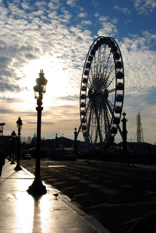 ferris-wheel: Paris By Day - Ferris Wheel (Place de la Concorde) (via WVJazzman)