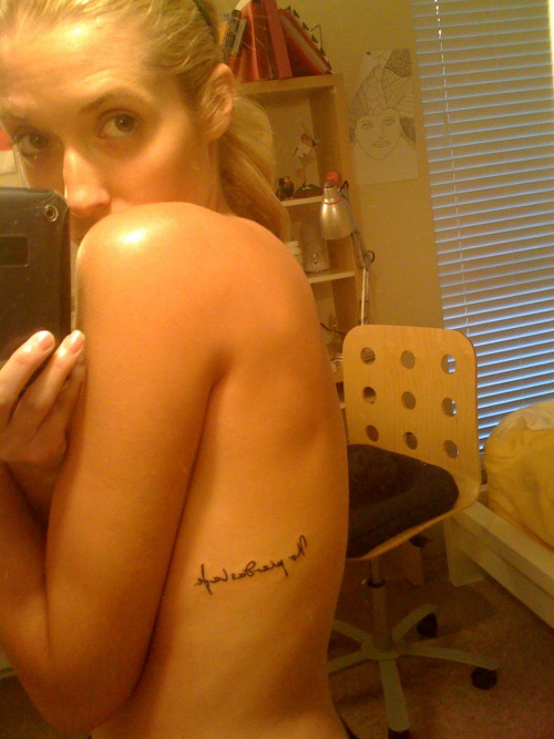 tattooed girl