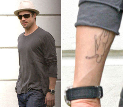 Copies of the Iceman's actual tattoos. With this, ditching Ange (she looks