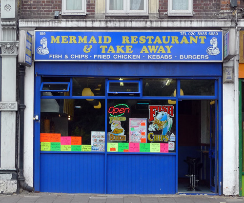 Mermaid fish bar