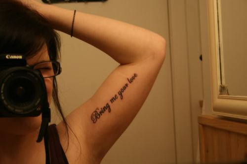 &#8220;My city and colour tattoo. This was taken the day I