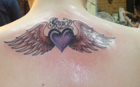 My good friends tattoo when it was first done It's a memorial for her best