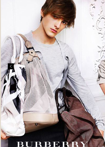 Alex Watson in Burberry Spring Campaign 2010