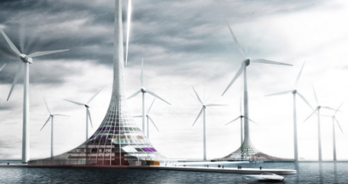 Turbine City, vers une ville éolienne offshore ?