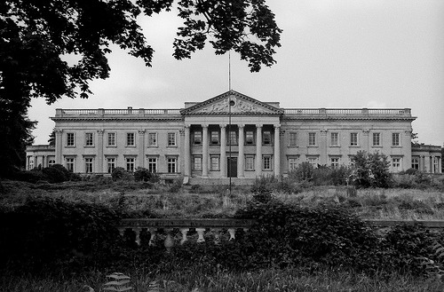 Lynnewood Hall is a 110-room Georgian-style mansion in Elkins Park, 