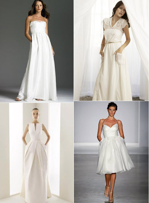 wedding dresses with sleeves and pockets. February 9, 2010. A practical