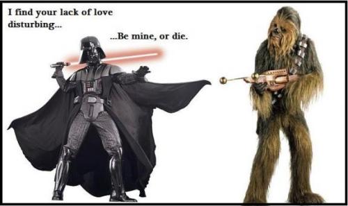 Star Wars Valentines. Star Wars Valentines Bro-Mance