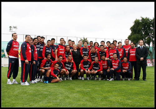 Chile National Football Team for 2010 FIFA World Cup 2010 South Africa
