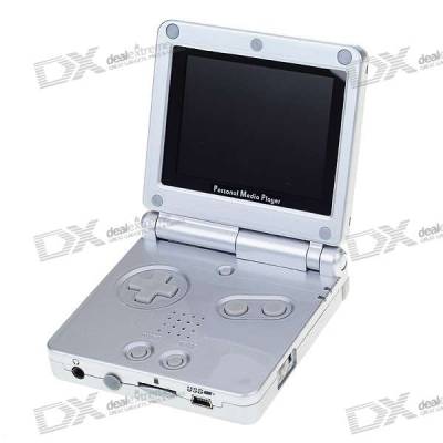 Game Boy Advance SP-style personal media player, available for around $50 