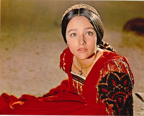 Olivia Hussey from Zeffirelli 8217s Romeo Juliet filmed in 1968