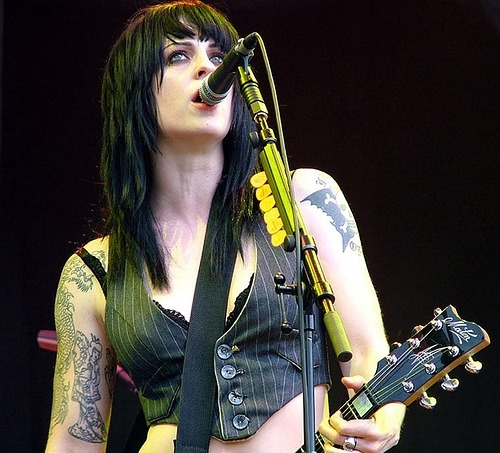 rudexgrrl:  just gorgeous  My 50 sexiest (or whatever it’s called) list in no particular order: 34. Brody Dalle
