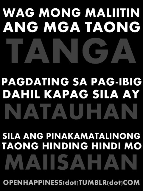 quotes about love tagalog sad.