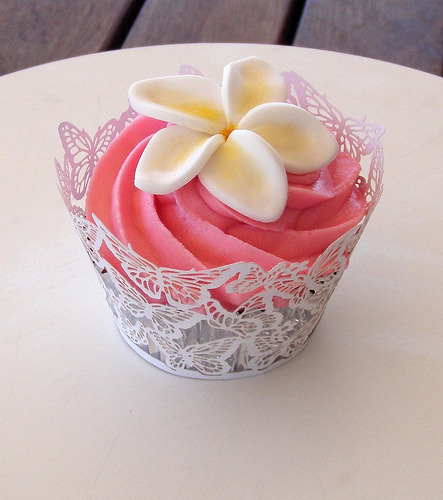 Pink Cupcake in Pretty Cupcake Liner 13 May 2010