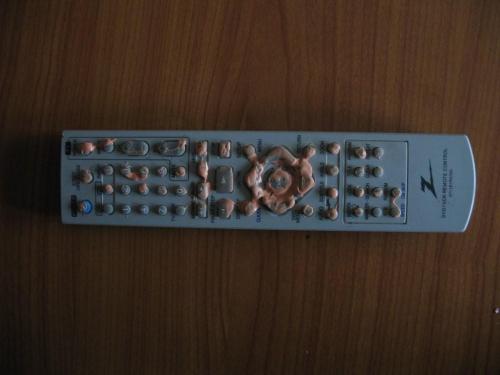 Silly putty.  Former remote.
Submitted by: Kim