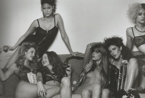 Vogue Germany October 2009, Behati Prinsloo, Candice Swanepoel, Abbey Lee Kershaw and others by Bruce Weber