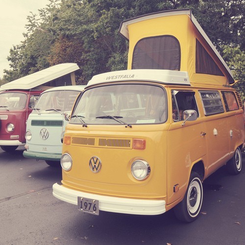 This is a Westfalia VW Kombi I could live in one of these