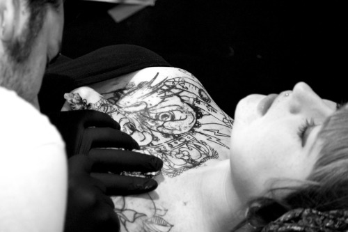 chest piece tattoo. Chest Piece - Liverpool Tattoo