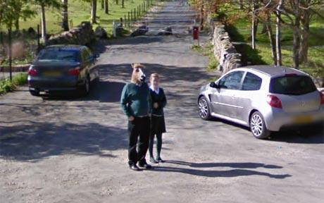 ‘Horse Boy’ reappears on Google Street View in Aberdeen - Telegraph