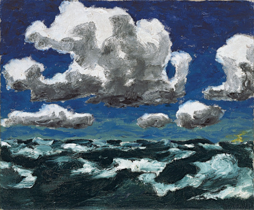 Emil Nolde, Summer Clouds, 1913, oil on canvas, Museo Thyssen-Bornemisza (from theshipthatflew)