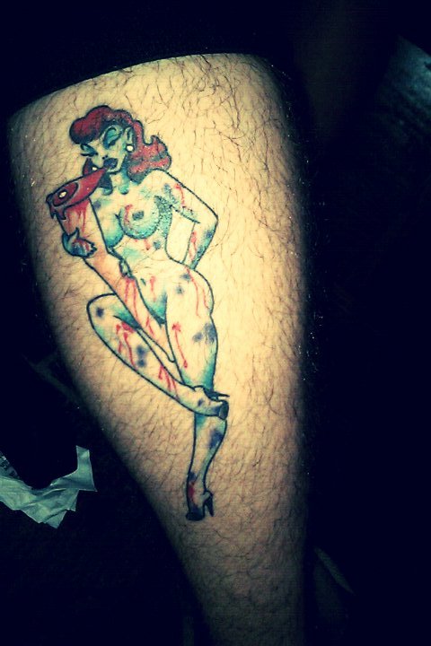Tags tattoo zombie pin up