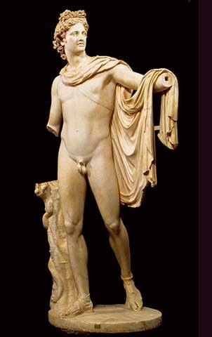Apollo, the Greek god 