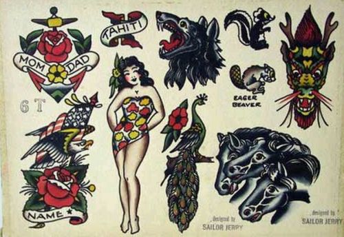 Old school tattoos images and fans Submit your old school traditional