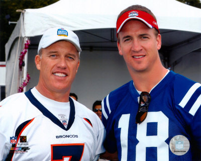 Peyton Manning and John Elway: Bros