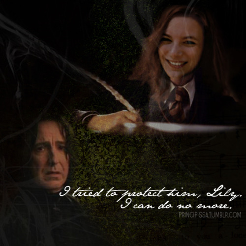 snape and lily. Severus Snape, to Lily Evans