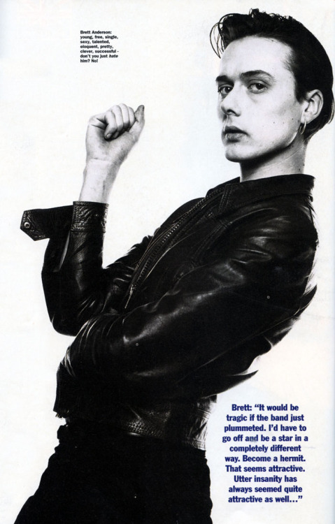 Brett Anderson Select Magazine 1993