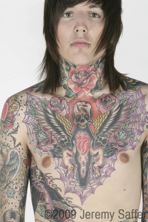 #oli sykes #oliver sykes #bmth #tattoos