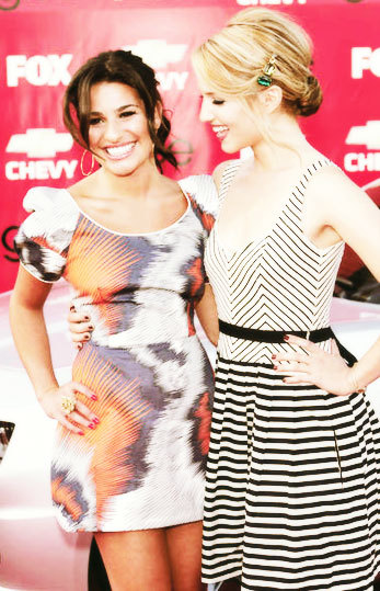 The Fact that Lea and Dianna can no longer do this on the red carpet says 