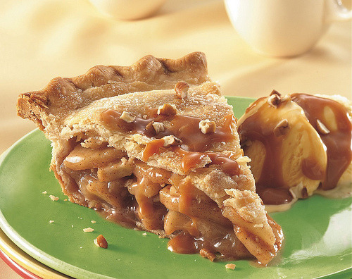 caramel apple pies