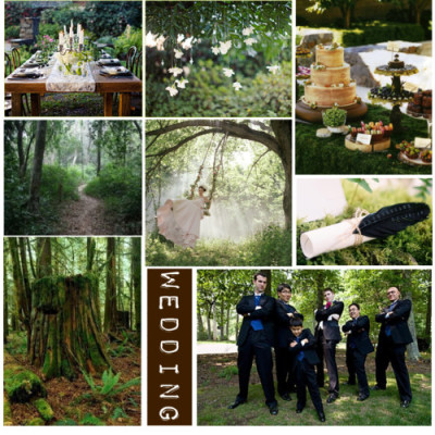 Forest themed wedding again can you tell I love these