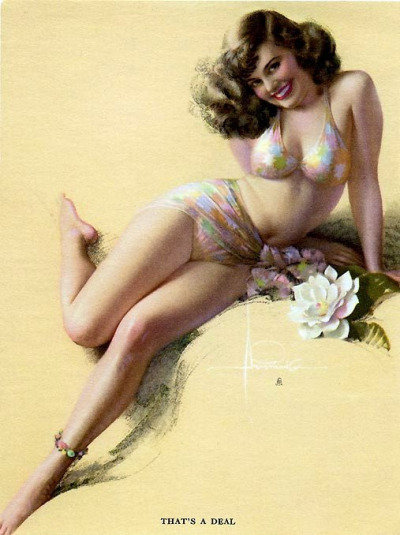 1940’s Art by Rolf Armstrong