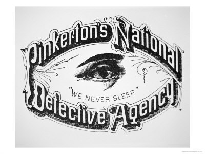 The Pinkerton National Detective Agency was a private U.S. security guard 