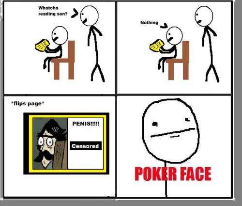 poker face meme. #poker face meme. « Photo post