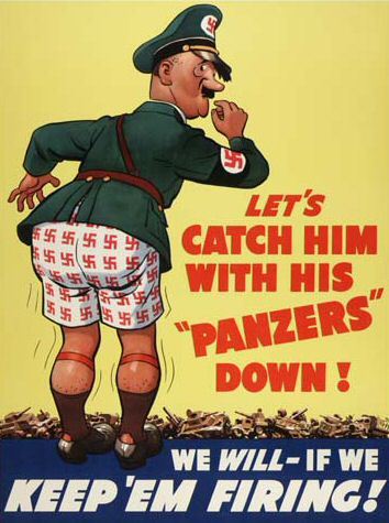 ww2 propaganda posters. WW2 propaganda poster.