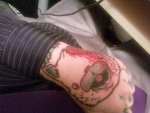 drop dead tattoo. That#39;s my drop dead tattoo.
