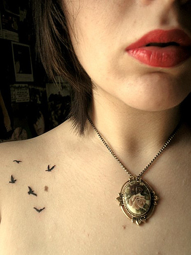 love bird tattoo