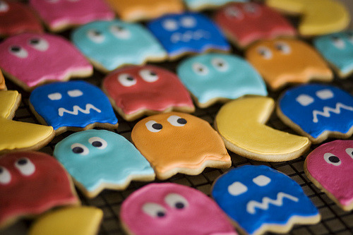 Pac Man Biscuit