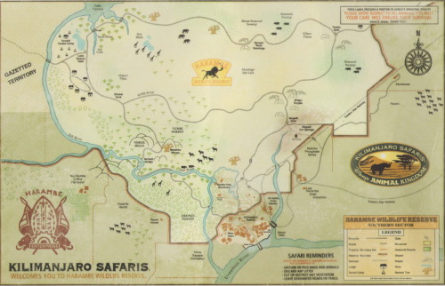 walt disney world florida map. MAPPING JONAH. Map of Harambe