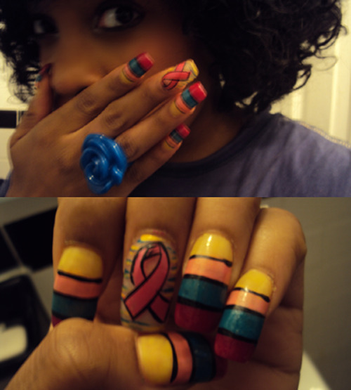 froandnails:<br><br>Its Breast Cancer Awareness Month.<br>Personal for me as well as for many others.