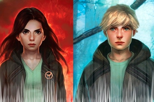 Tributes from District 12 Katniss Everdeen and Peeta Mellark