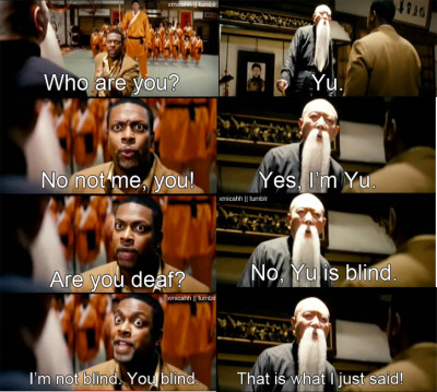 One of my favorite parts in the Rush Hour series :D