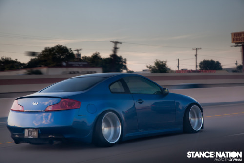  you fit that on a stock body g35 tyca true story damn hella flush