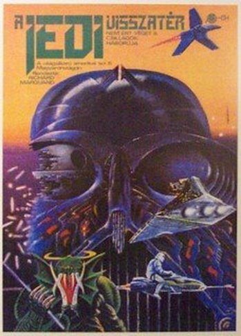 Hungarian Return of the Jedi poster tags Star Wars Return of the Jedi 