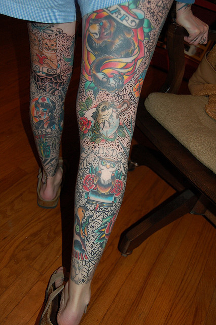 tattoos on legs for women. Who#39;s legs? I think when women