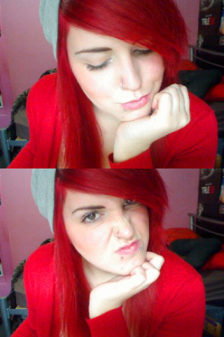bright red hair photos. miss my right red hair.