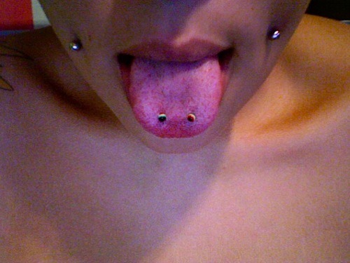 Posted November 7, 2010 at 4:50pm in cheek piercings tongue piercing || home